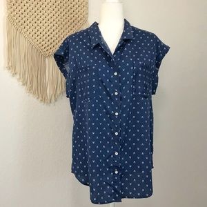 Jachs Girlfriend | Tencel Button Front Shirt
